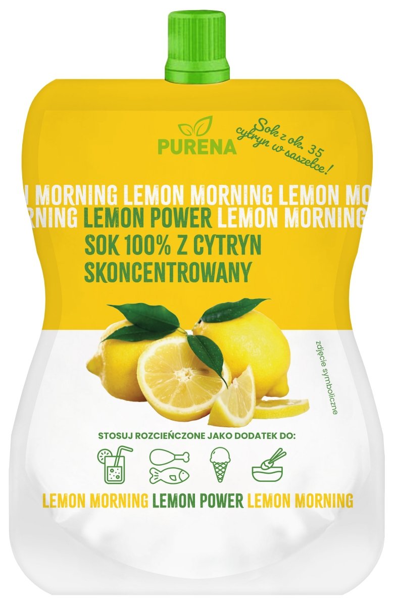 Concentrat de suc de lămâie 100% 180ml = 1.28l - imagine 2