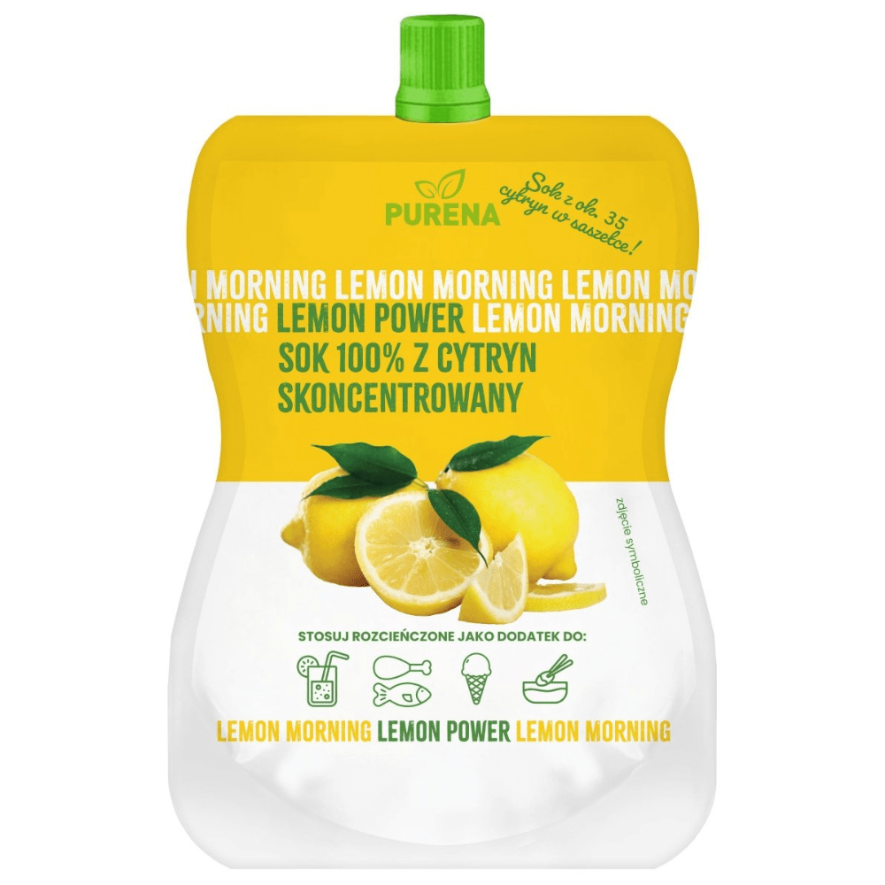 Concentrat de suc de lămâie 100% 180ml = 1.28l