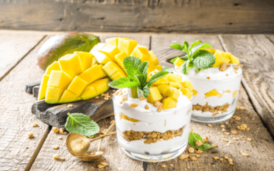 Parfait cu mango