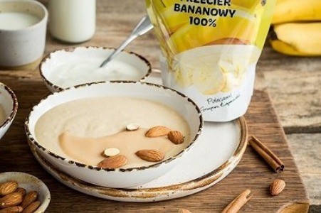 Mei cu banane si unt de arahide
